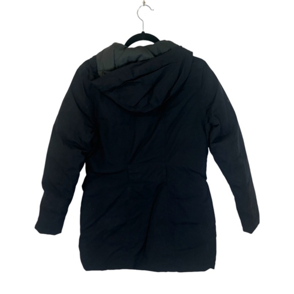 The North Face Down filled Black Puffer Parka Winter Coat SZ Small - Picture 3 of 9
